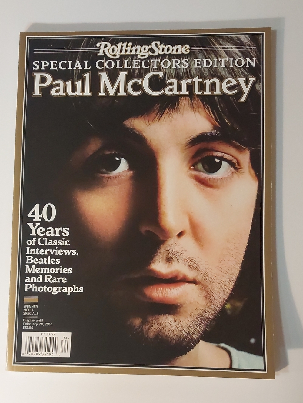 Rolling Stone Paul McCartney Special Collector Edition Magazine - Excellent Cond